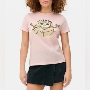 Disney / Star Wars Pink Grogu short sleeve T-shirt